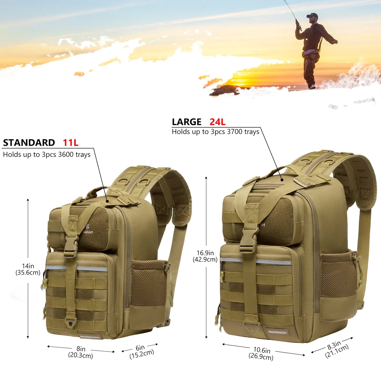 New Bassdash Fishing Backpack – Summer 2025 Edition