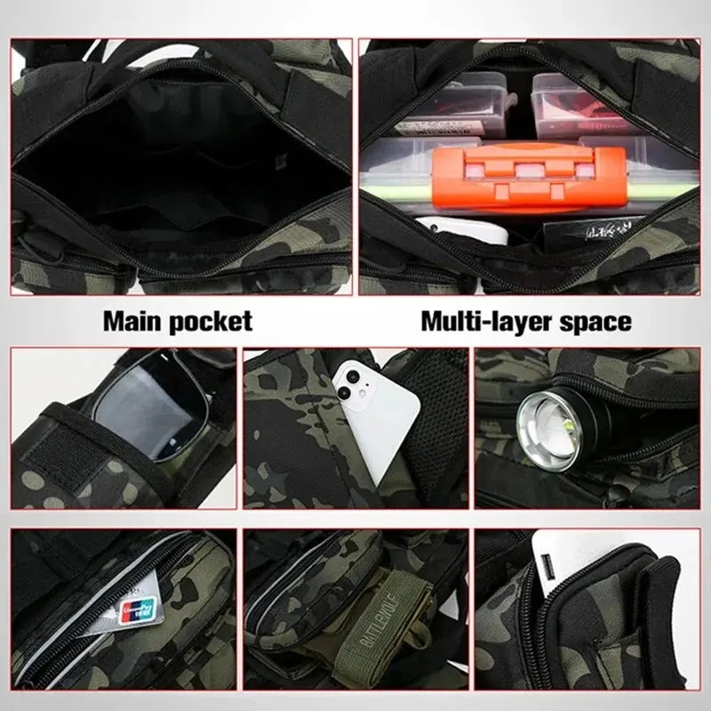 Capacity Waist Fishing Bag