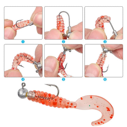 SANMO Jig Fishing Hooks