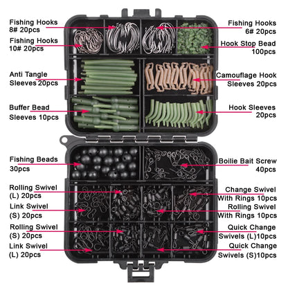 SHADDOCK Fishing Tackle Kit 420Pcs/Box