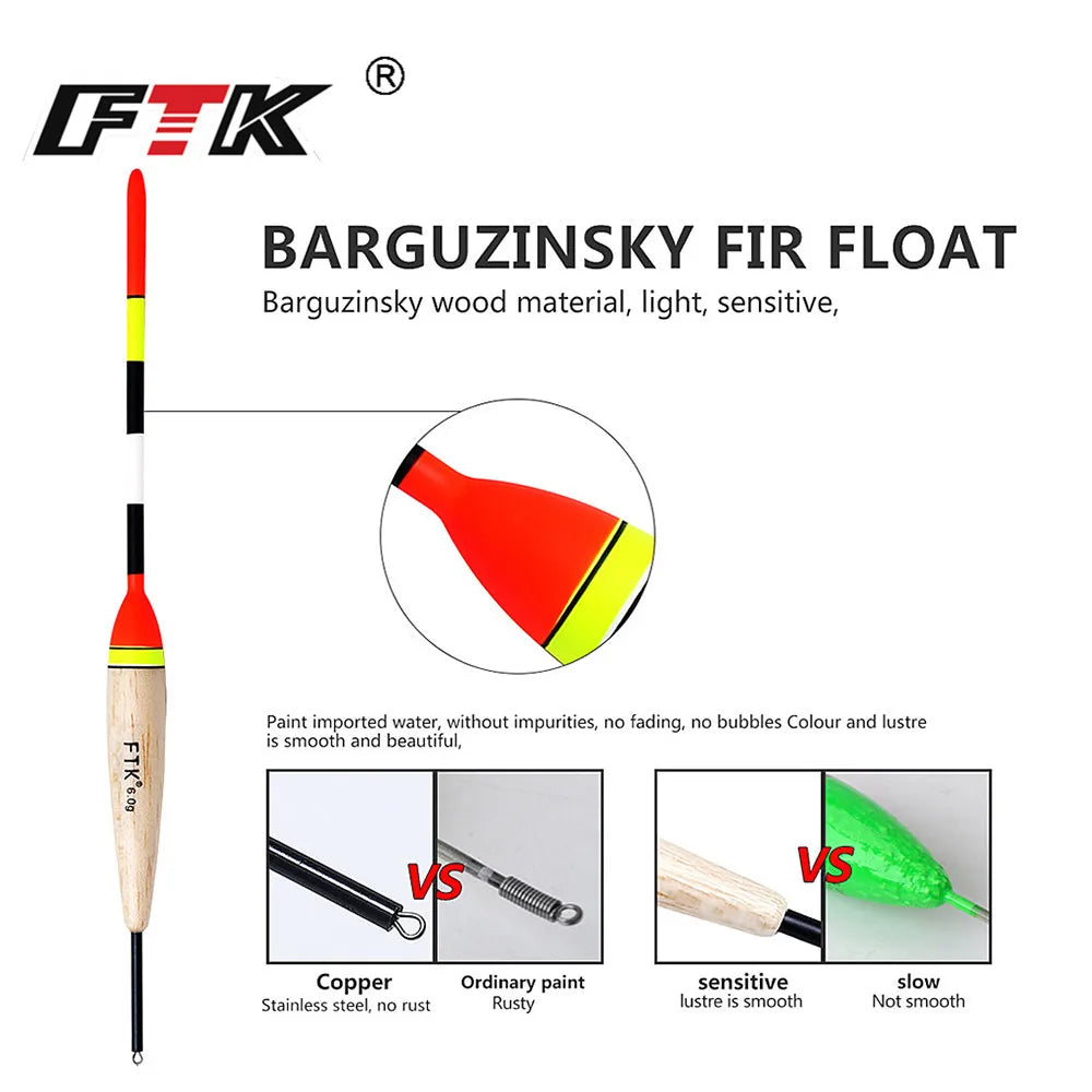 FTK 5Pcs Fishing Float