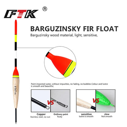 FTK 5Pcs Fishing Float