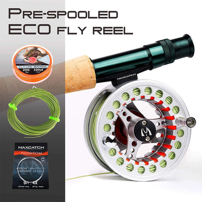 Maximumcatch Combo Fishing Rod and Reel