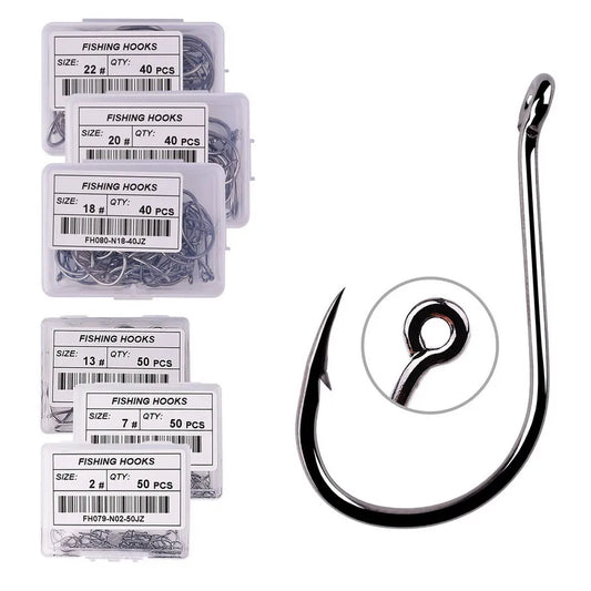 Box Fishing Hooks (50pcs)