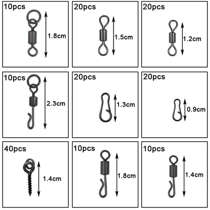 SHADDOCK Fishing Tackle Kit 420Pcs/Box