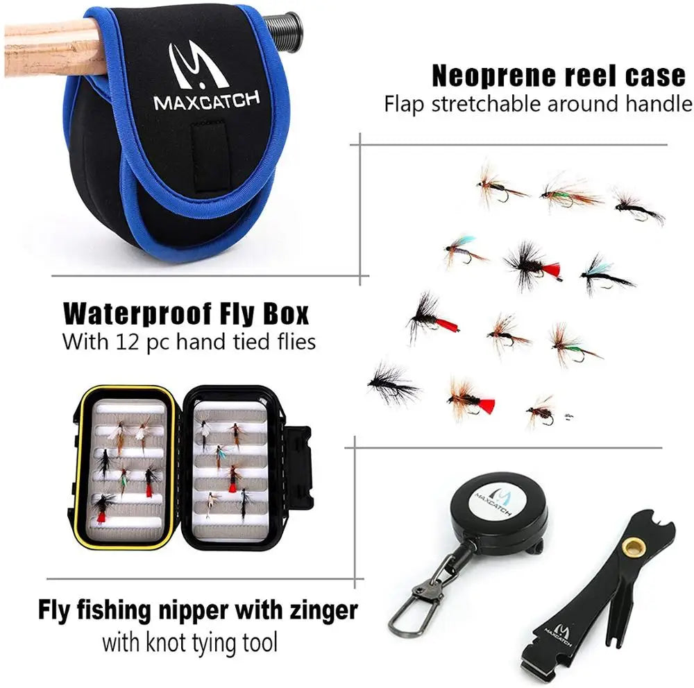 Maximumcatch Combo Fishing Rod and Reel