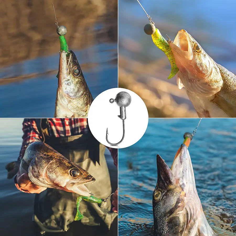 SANMO Jig Fishing Hooks