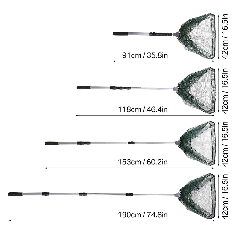 Telescopic Landing Fishing Net