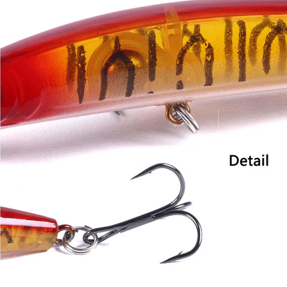 6Pcs/Set Laser Minnow Fishing Lure