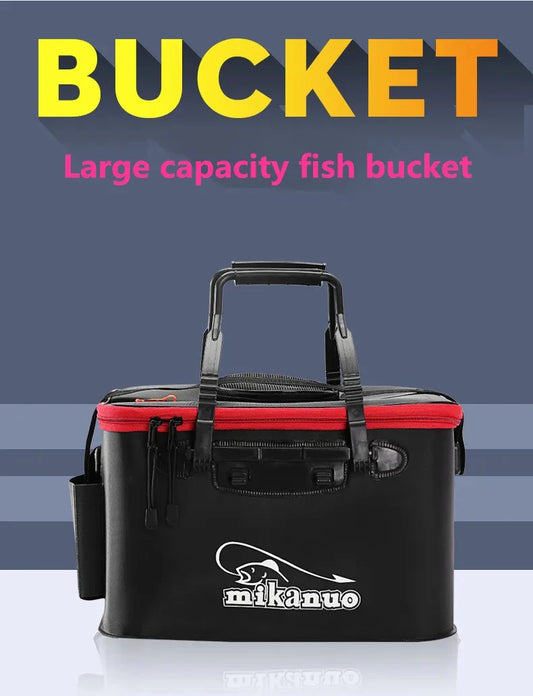 Foldable Waterproof Fishing Bucket-Container