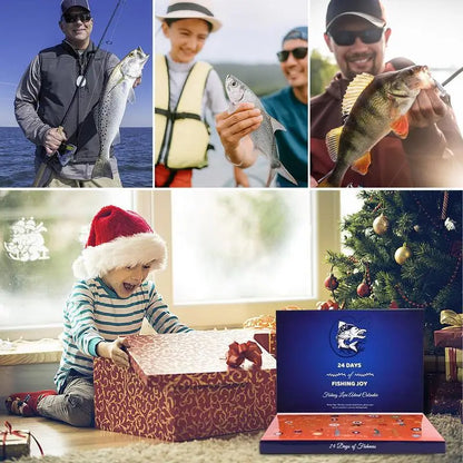 Fishing Tackle Advent Calendar 24 day Christmas