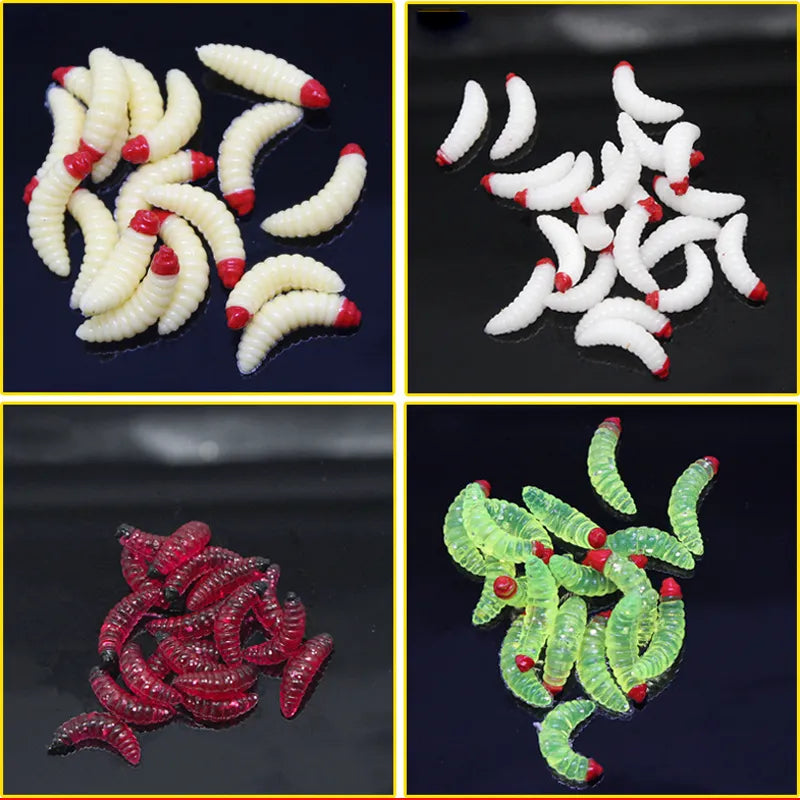 Plastic Worms (10pcs)