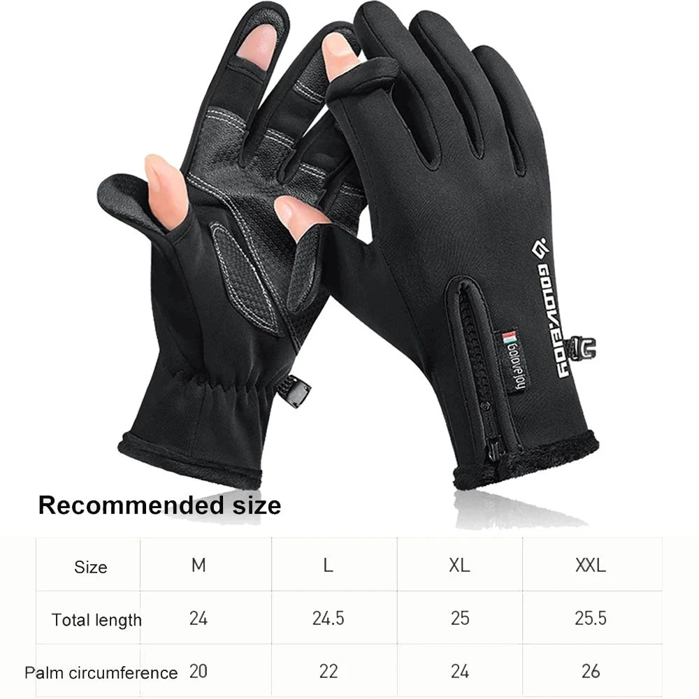 Waterproof Winter Fishing Gloves