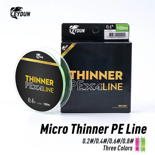 LEYDUN Micro THINNER Fishing Lines