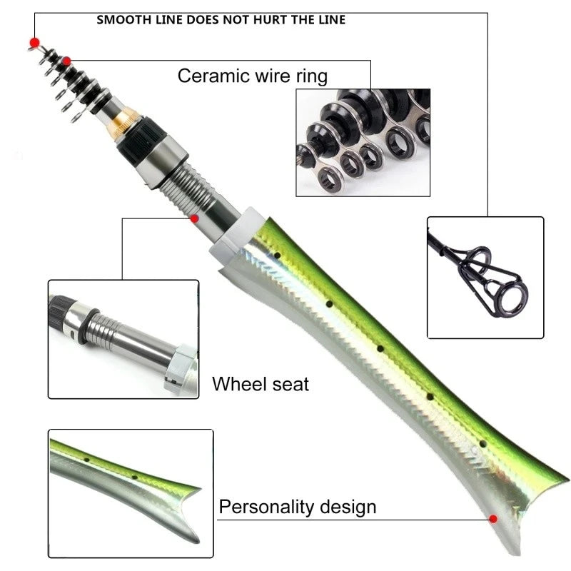 Portable Fishing Rod