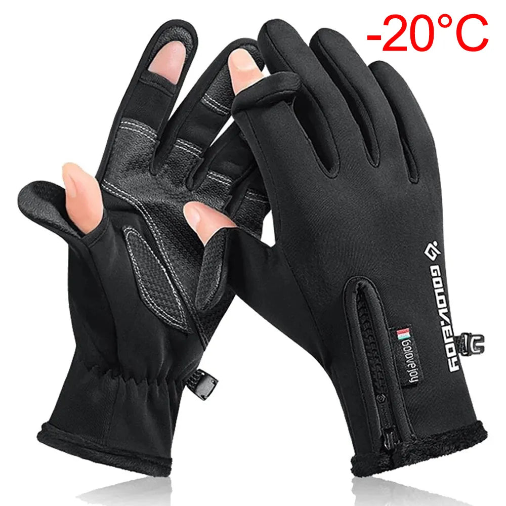 Waterproof Winter Fishing Gloves