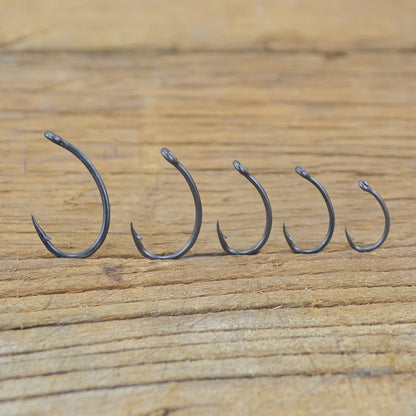 HIRISI Box 50pcs Stainless-Steel Fishing Hooks