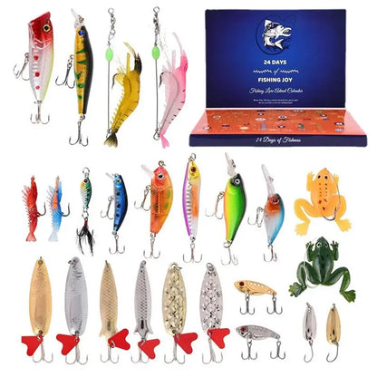 Fishing Tackle Advent Calendar 24 day Christmas