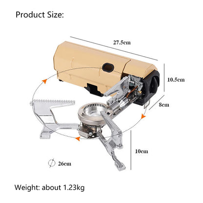 Pocket Burner Foldable Travel Stove