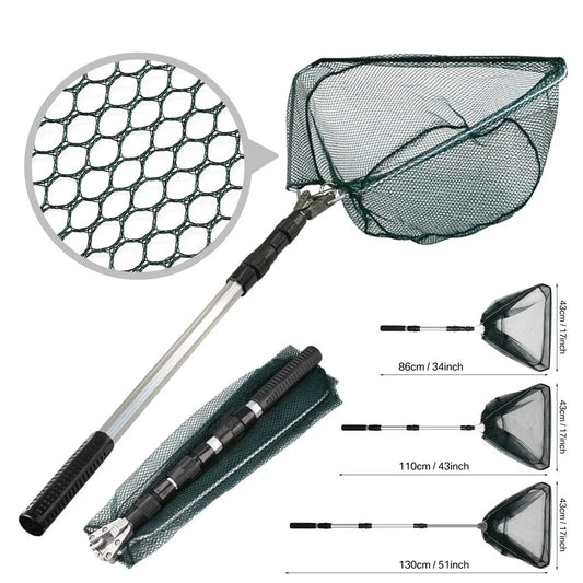 Telescopic Landing Fishing Net