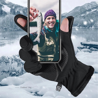 Waterproof Winter Fishing Gloves