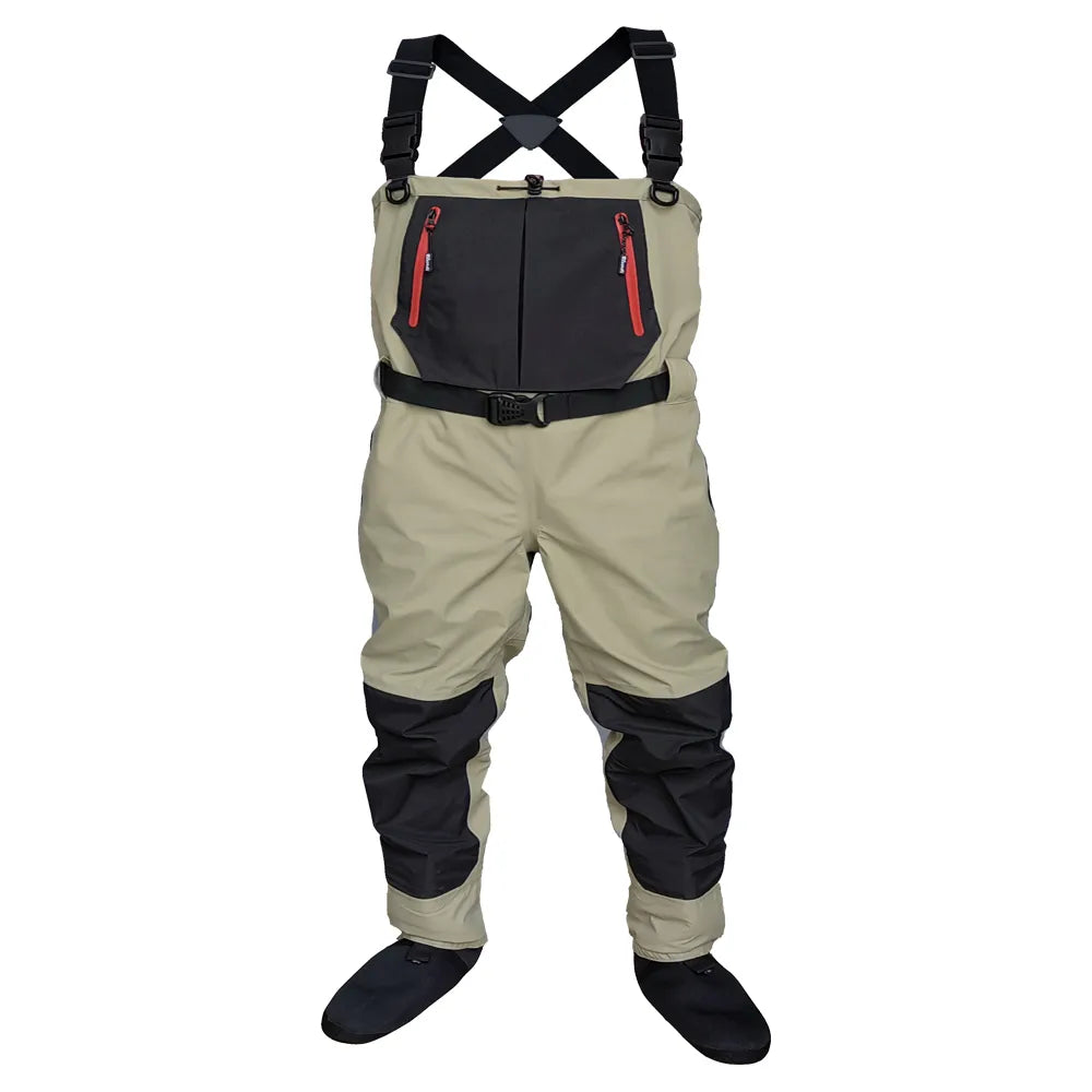 ELUANSHI Fishing Pants and Chest Waterproof