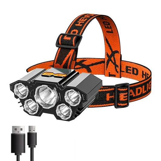 5 LED Headlamp